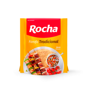 Farofa / Seasoned Yuca Flour Traditional Rocha 12x250g